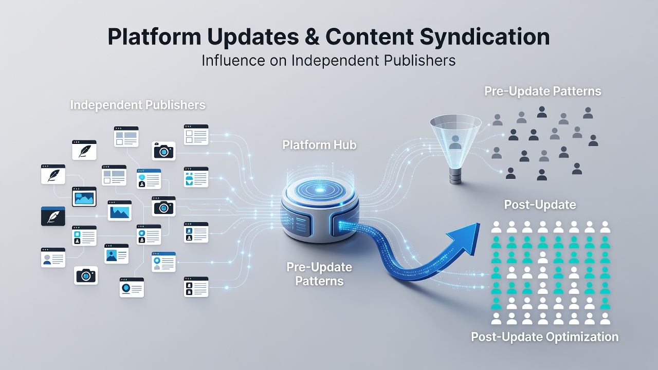 How Platform Updates Influence Content Syndication Patterns for Independent Publishers